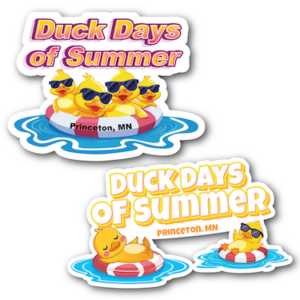 Duck Days of Summer Stickers